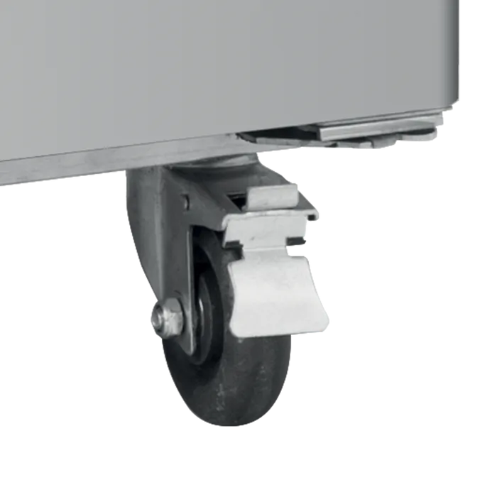 TefCold CAR1390 - castors with and without brake