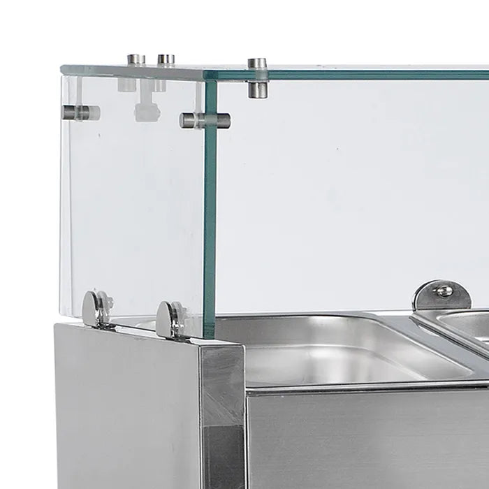TefCold GVC38-200 - glass structure for protection of food