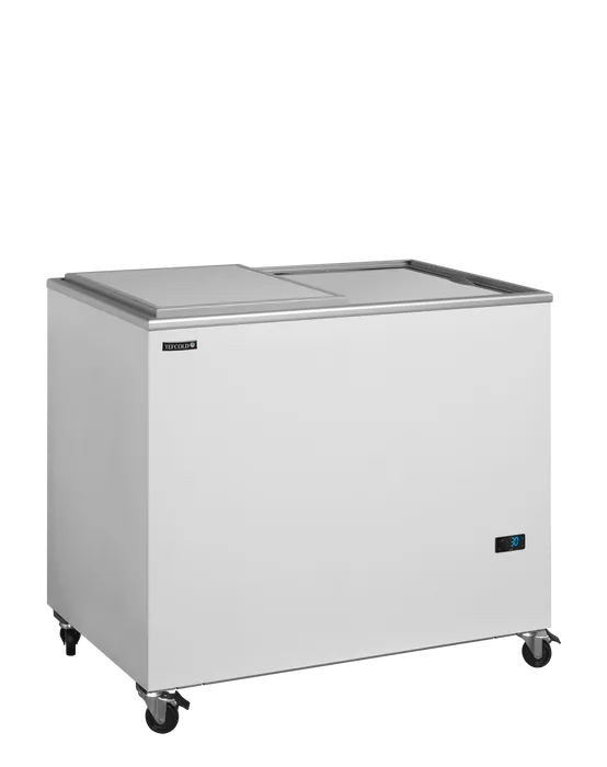 TefCold ISC302SD Sliding Top Bottle Cooler - front view