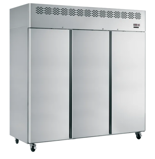 TefCold CAR1390 Solid Door Refrigerator - front view